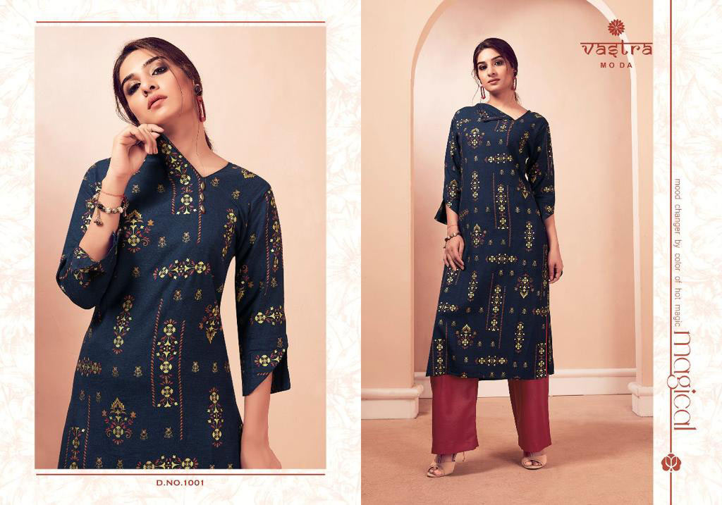 Heritage Vol-2 Vastra Moda Rayon Flex Wholesale Kurti Heritage Vol-2 Vastra Moda Rayon Flex Wholesale Kurti
